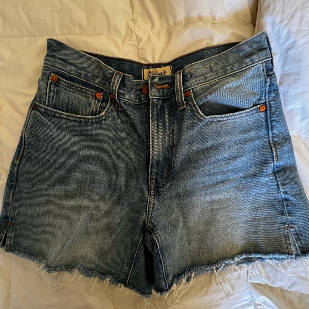 Madewell Women's Classic Blue Jean Shorts
